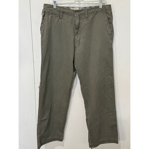 Men's Plugg Olive Green distressed Cargo Pants Waist 34 inseam 30